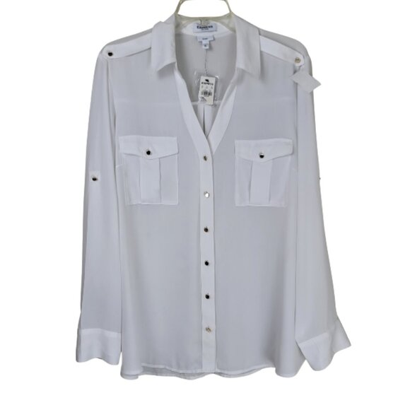 Express Portofino Women's Button Down Shirt - Picture 1 of 9